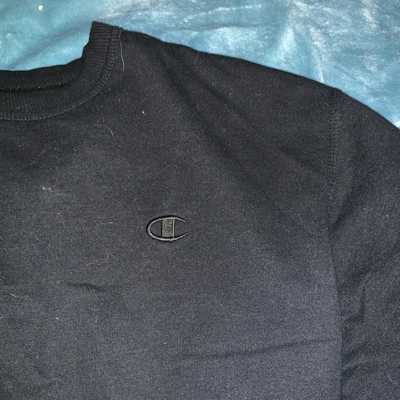 BLACK CHAMPION SWEATSHIRT - Picture 1 of 1